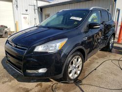 Salvage cars for sale at Pekin, IL auction: 2014 Ford Escape Titanium