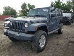 Salvage cars for sale at Baltimore, MD auction: 2017 Jeep Wrangler Unlimited Sport