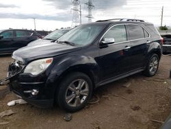 Salvage cars for sale at Elgin, IL auction: 2012 Chevrolet Equinox LTZ