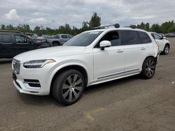 Salvage cars for sale from Copart Woodburn, OR: 2021 Volvo XC90 T6 Inscription