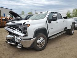 Salvage cars for sale from Copart Elgin, IL: 2021 Chevrolet Silverado K3500 LTZ