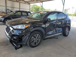 Salvage cars for sale at Cartersville, GA auction: 2021 Hyundai Tucson Limited