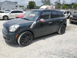 Salvage cars for sale at Opa Locka, FL auction: 2013 Mini Cooper Countryman