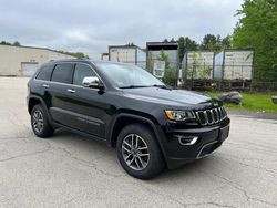 Salvage cars for sale at North Billerica, MA auction: 2021 Jeep Grand Cherokee Limited
