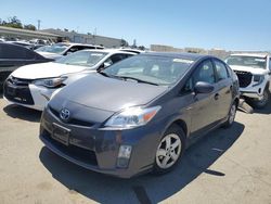 Salvage cars for sale at Martinez, CA auction: 2011 Toyota Prius