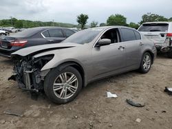 Salvage cars for sale from Copart Baltimore, MD: 2012 Infiniti G37