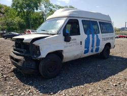 Salvage trucks for sale at Marlboro, NY auction: 2010 Ford Econoline E250 Van