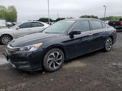 Salvage cars for sale from Copart East Granby, CT: 2016 Honda Accord EXL