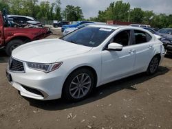 Salvage cars for sale from Copart Baltimore, MD: 2018 Acura TLX