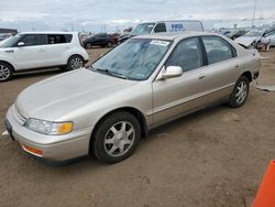 Salvage cars for sale from Copart Brighton, CO: 1995 Honda Accord EX