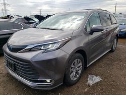 Carros salvage sin ofertas aún a la venta en subasta: 2022 Toyota Sienna XLE