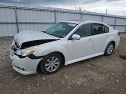 Salvage cars for sale from Copart Appleton, WI: 2010 Subaru Legacy 2.5I Premium