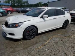 Salvage cars for sale at Spartanburg, SC auction: 2014 Honda Accord LX