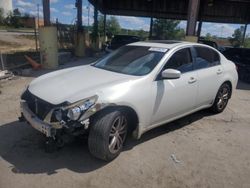 Salvage cars for sale at Gaston, SC auction: 2012 Infiniti G37 Base