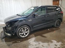 Salvage cars for sale at Ebensburg, PA auction: 2014 Ford Escape Titanium