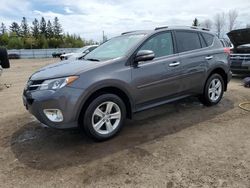 Salvage cars for sale from Copart Bowmanville, ON: 2013 Toyota Rav4 XLE