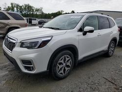 Salvage cars for sale at Spartanburg, SC auction: 2021 Subaru Forester Limited