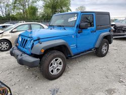 Salvage cars for sale at Cicero, IN auction: 2011 Jeep Wrangler Sport