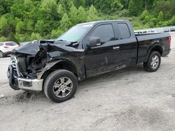 Salvage cars for sale from Copart Hurricane, WV: 2015 Ford F150 Super Cab