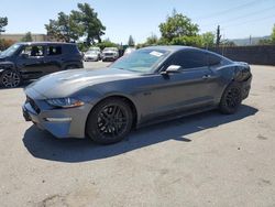 Salvage cars for sale from Copart San Martin, CA: 2018 Ford Mustang GT