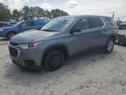 Salvage cars for sale at Loganville, GA auction: 2018 Chevrolet Traverse LS