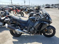 Salvage motorcycles for sale at Sun Valley, CA auction: 2012 Kawasaki ZG1400 C