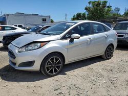 Salvage cars for sale at Opa Locka, FL auction: 2015 Ford Fiesta SE