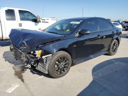 Vehiculos salvage en venta de Copart Grand Prairie, TX: 2017 Mitsubishi Lancer ES