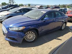 Salvage cars for sale at San Martin, CA auction: 2013 Ford Fusion Titanium Phev