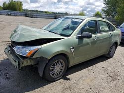 Salvage cars for sale from Copart Arlington, WA: 2008 Ford Focus SE