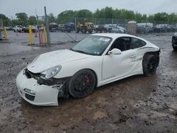 Salvage cars for sale at Chalfont, PA auction: 2012 Porsche 911 Carrera S