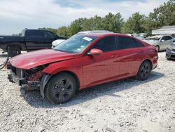 Salvage cars for sale at Houston, TX auction: 2021 Hyundai Elantra SEL