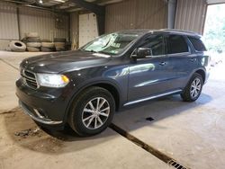 Vehiculos salvage en venta de Copart West Mifflin, PA: 2016 Dodge Durango Limited