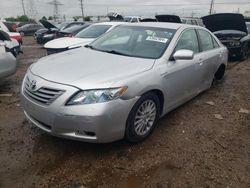Salvage cars for sale at Elgin, IL auction: 2008 Toyota Camry Hybrid