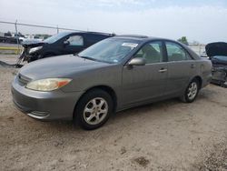 Salvage cars for sale at Houston, TX auction: 2003 Toyota Camry LE