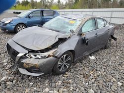 Salvage cars for sale at Windham, ME auction: 2022 Nissan Sentra SV