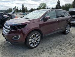 Ford Edge Vehiculos salvage en venta: 2017 Ford Edge Titanium