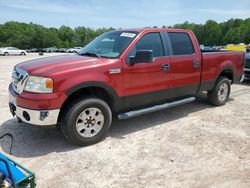 Salvage cars for sale from Copart Charles City, VA: 2008 Ford F150 Supercrew