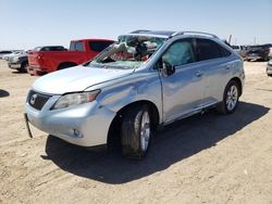 Salvage cars for sale at Amarillo, TX auction: 2010 Lexus RX 350