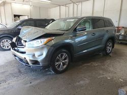 Salvage cars for sale from Copart Madisonville, TN: 2015 Toyota Highlander XLE