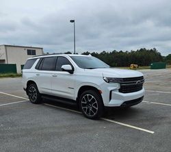 Chevrolet Tahoe salvage cars for sale: 2021 Chevrolet Tahoe K1500 RST