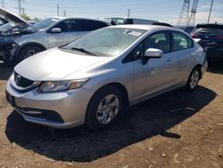 Salvage cars for sale from Copart Elgin, IL: 2014 Honda Civic LX
