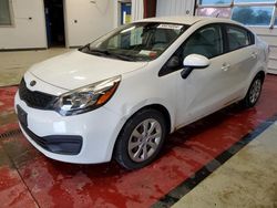 Salvage cars for sale from Copart Angola, NY: 2013 KIA Rio LX