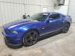 Salvage cars for sale from Copart Florence, MS: 2013 Ford Mustang GT