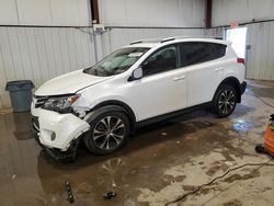 Salvage cars for sale at Pennsburg, PA auction: 2015 Toyota Rav4 Limited