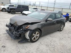 Salvage cars for sale at Haslet, TX auction: 2015 KIA Optima LX