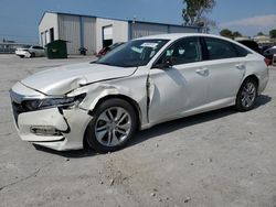 Honda Accord LX salvage cars for sale: 2018 Honda Accord LX