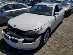 Salvage cars for sale at Vallejo, CA auction: 2009 BMW 528 I