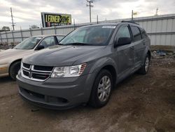 Salvage cars for sale at Chicago Heights, IL auction: 2020 Dodge Journey SE