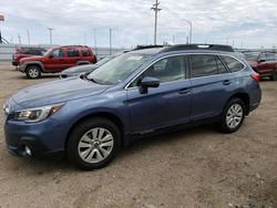 Salvage cars for sale from Copart Greenwood, NE: 2018 Subaru Outback 2.5I Premium